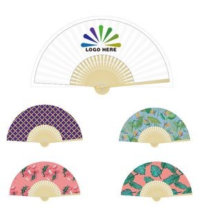 Full Color Folding Hand Fan