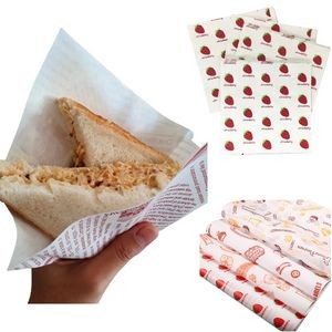 Grease Resistant Food Wrapping Paper