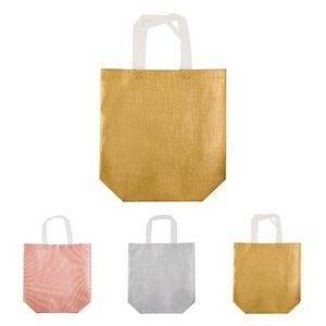 11" x 12" Glossy Glitter Grocery Bag