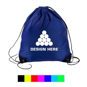 MOQ 50 Pcs Drawstring Backpack Bulk Sport Bags Cinch Sack with String