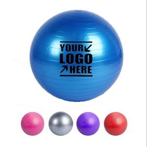 10" Fitness Yoga Ball With 1pc Straw