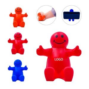 Smiley Face Guy Stress Reliever Phone Holders