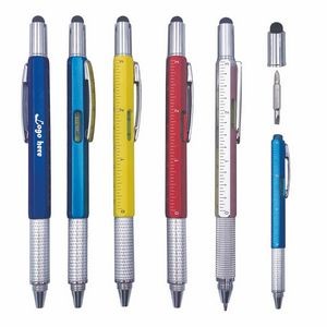 Ballpoint Pen, Ruler, Screwdriver & Level Tool
