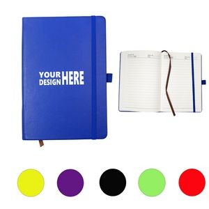 A6 Soft Journal Hardcover Pocket Notebook with Elastic Strap
