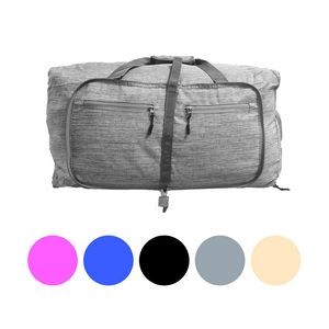 300D Oxford Foldable Travel Duffel Bag 65L