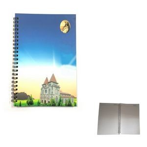 Full Color Printed Spiral Ruled Notebook A5 Lined