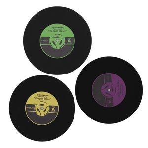 Full Color Printed Vinyl Record Coaster