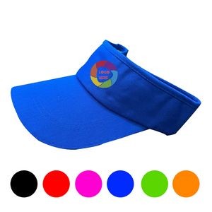 MOQ 50 PCS Pure Cotton Sun-shading Visor Hat