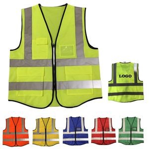 Reflective Safety Vest MOQ 30pcs