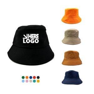 MOQ 20 Cotton Bucket Sun Hat