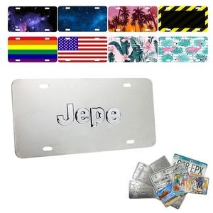 Personalized Full Color License Plates