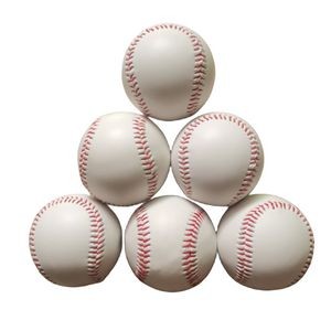 Synthetic Leather Baseballs with Rubber Core