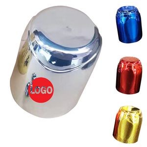Custom Electroplating Thicken Plastic Dice Cup With 5 Dice