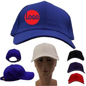 Custom 6 panel structured Baseball Caps With Metal Tuck in Buckle