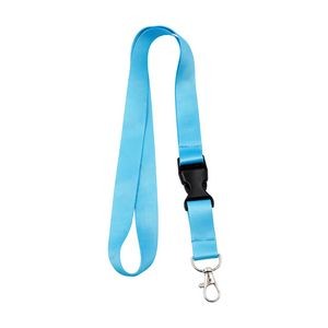 Full Color Dye Sublimated Lanyard w/ Lobster Hook and Plastic Buckle