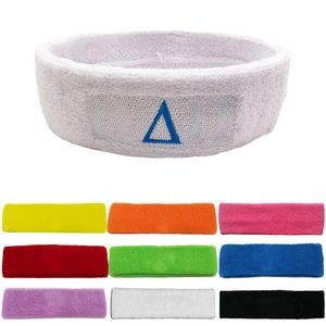 Sports Sweatband with Direct Embroidery