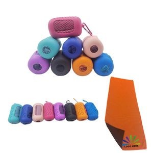 Cooling Towel With Silicone Package