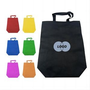 17 3/4" x 13 3/4" x 4 3/4" Non-Woven Promotional Shipping Tote Bag