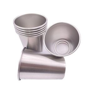 Stackable Stainless Steel Beer Cups 12oz.