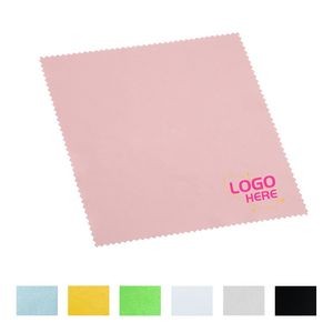 6" Microfiber Eyeglass Cleaning Cloth Full Color