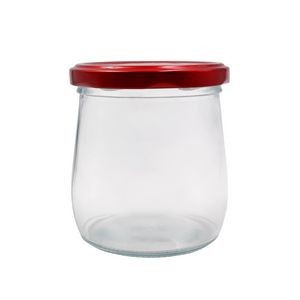 12.85 oz Glass Jar With Screw Lid Sealed Jam Kitchen Honey Food Candy