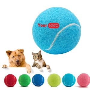 Rubber Pet Tennis Balls Interactive Dog Toy