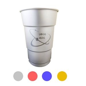 MOQ 50 PCS Aluminum Party Drink 16 Oz Cup for Multiple Use