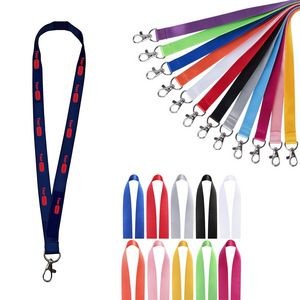 3/4" Full Color Polyester Neck Lanyard
