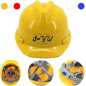 Custom Safety Construction Helmet Adjustable