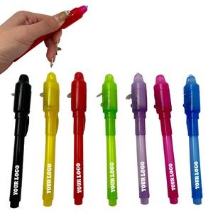 UV Light Invisible Ink Pen