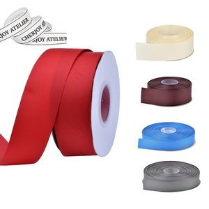 Custom Polyester ribbon Rolls MOQ 5PCS