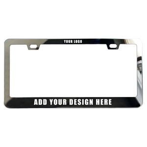 Stainless Steel Standard Size Car License Plate Frame
