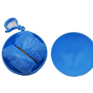 Disposable Key Chain Poncho Ball