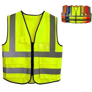 High Visibility Mesh Safety Reflective Vest
