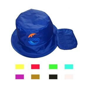 MOQ 100pcs Quick-Drying Folded Fisherman's Hat With Bag
