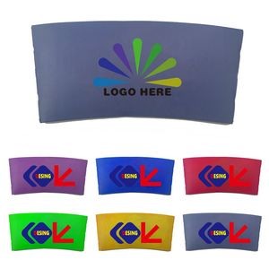 Full Color Paper Coffee Cup Sleeves