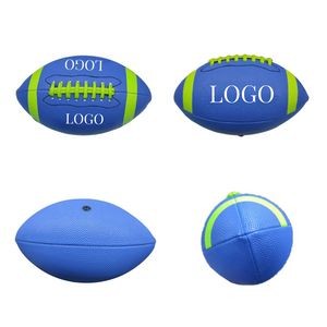 Custom #6 Synthetic PU American Football-Can be Customized with Logos, Stripes, Laces, and Threads