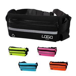 Ultra-Thin Outdoor Sports Fanny Pack W/Reflective Strips