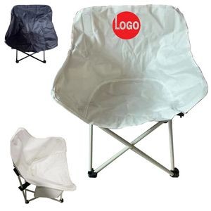 Custom Outdoor Portable Folding Fishing Chair With Bag 17 3/8"L X 17"W X 27 1/8"H