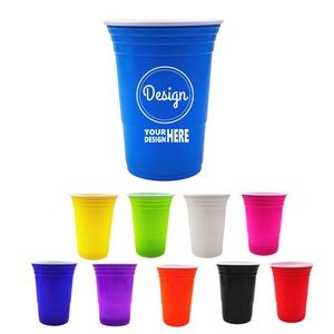 16 Oz. Plastic Party Solo Cup Disposable