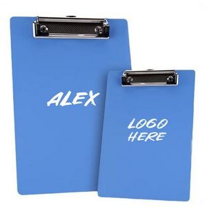 Plastic Clipboards with Metal Clip MOQ100