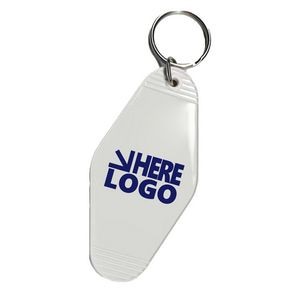Customized Hotel Luggage Number Tag with Keychain