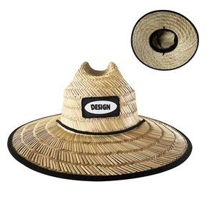 Sun Protection Straw Lifeguard Hat