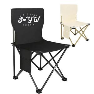 Folding Seat Fishing Chair With Hanging Bag