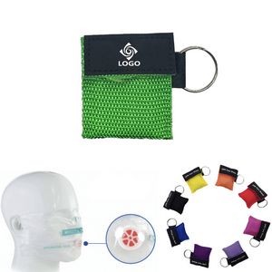 CPR Face Shield Mask Keychain