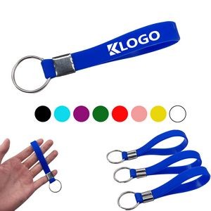 Silicone Bracelet Wristband Keychain