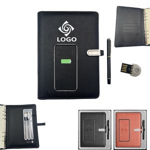 Wireless Charging Notepad Journal
