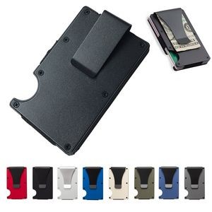 Elastic Aluminum Alloy RFID Card Wallets