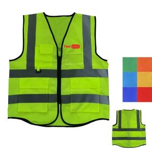 Custom Reflective Safety Vest Jacket