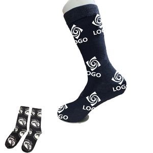 Full Color Sublimated Crew Socks a pair